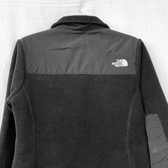 The North Face Denali Jacket Womens Medium Black Polartec Recycled Outdoor Soft - Picture 6 of 12
